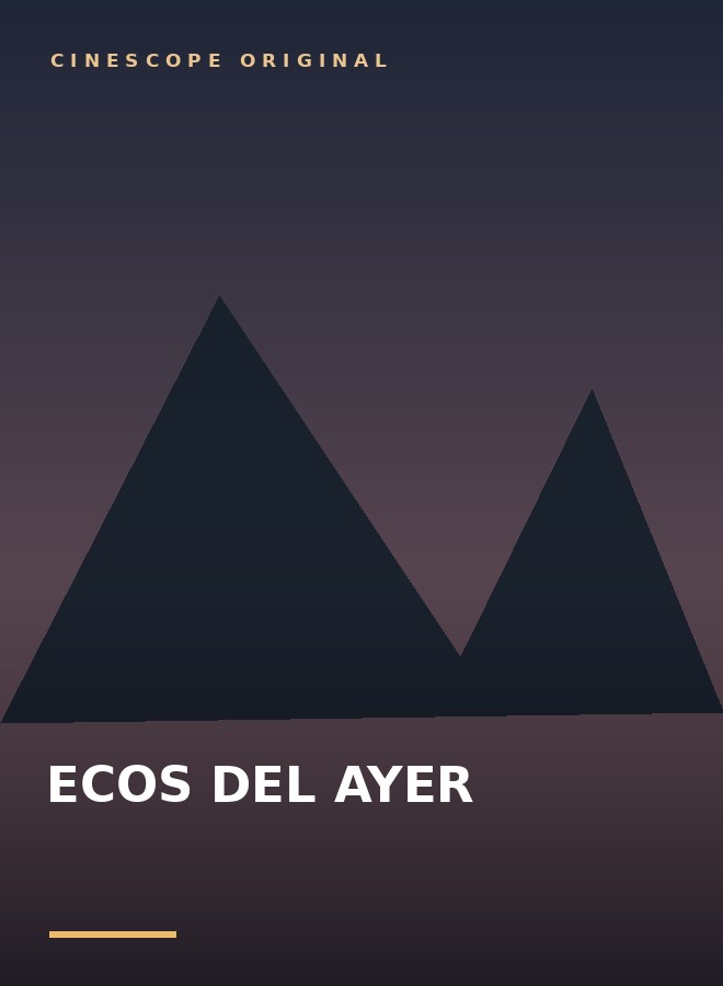 Ilustraci&oacute;n del cartel de Ecos del ayer